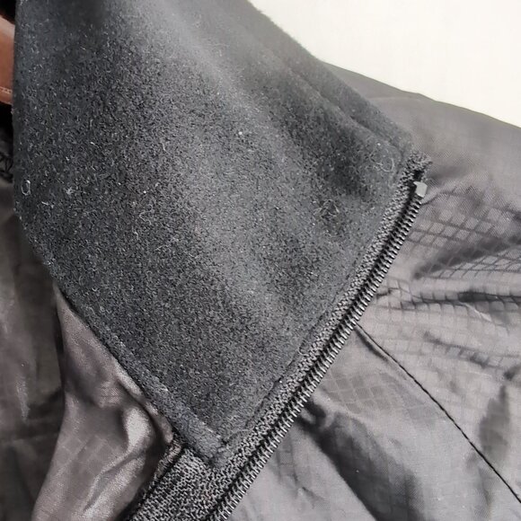 Descente Women's Black Windbreaker/Shell Elastic Cinched Waist, Size Large - Picture 5 of 7